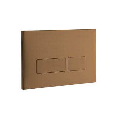 Brushed Bronze Flush Plate