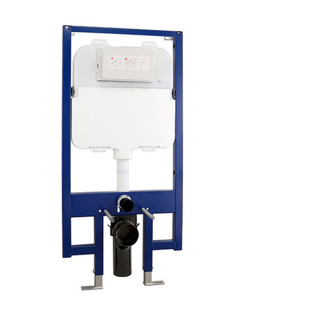 Slimline 90mm WC Frame with Dual Flush Cistern