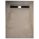 A1/BeBa_26492 GRADE A1 - Rectangular Wet Room Shower Tray Blue with End Waste Position 1200 x 900mm - Live Your Colour