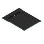 1400x900mm Gunmetal Walk In Shower Enclosure with 1400 x 900 Tileable Tray 