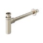 Designer Bottle trap - Round - Brushed Nickel
