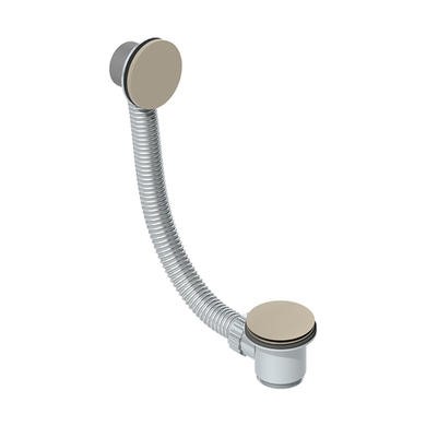 Brushed Nickel Bath Click Waste