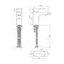 Chrome Mono Basin Mixer Tap - Hue