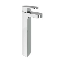 Tall Chrome Mono Basin Mixer Tap - Hue