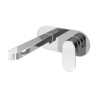 Wall Mounted Chrome Basin Mixer Tap - Hue