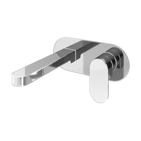 Wall Mounted Chrome Basin Mixer Tap - Hue