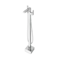 Chrome Freestanding Bath Shower Mixer Tap - Lex