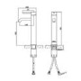 Tall Chrome Mono Basin Mixer Tap - Kuro