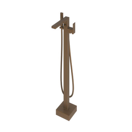 GRADE A1 - Lex Brushed Bronze Freestanding Bath Shower Mixer Tap