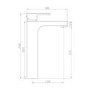 Tall Nickel Mono Basin Mixer Tap - Hue