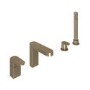Nickel Bath Shower Mixer Tap - Hue