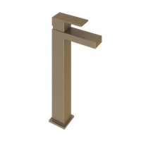 Tall Nickel Mono Basin Mixer Tap - Lex