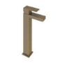 Tall Nickel Mono Basin Mixer Tap - Lex