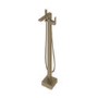 Nickel Freestanding Bath Shower Mixer Tap - Lex