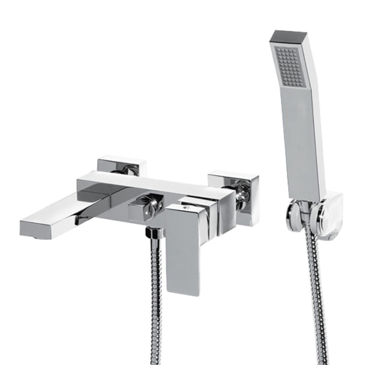 Cube Wall Mounted Bath Shower Mixer
