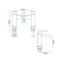 Waterfall Bath Shower Mixer Tap - Quadra Range
