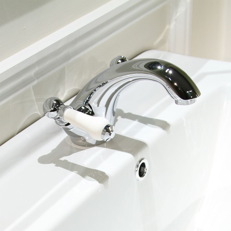 Chrome Basin Mixer Tap - Cambridge