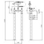 Cambridge Freestanding Bath Shower Mixer
