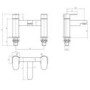 Como Bath Filler Tap