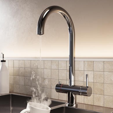 Swan neck spout Swan neck spout