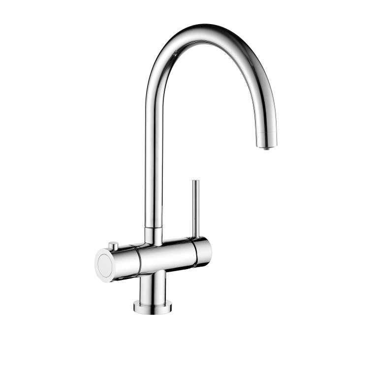 Chrome 3 in 1 Instant Boiling Hot Kitchen Mixer Tap with 2.4L Boiler - Pronto Vesta
