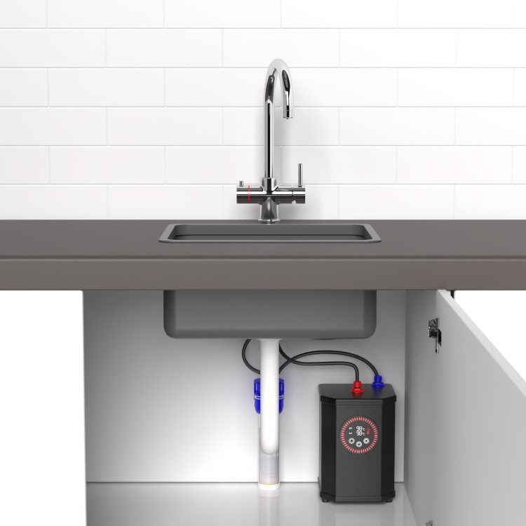 IMPERFECT - Chrome 3 in 1 Boiling Water Tap - Pronto Vesta