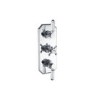 GRADE A1 - Cambridge traditional triple shower valve - 2 outlets