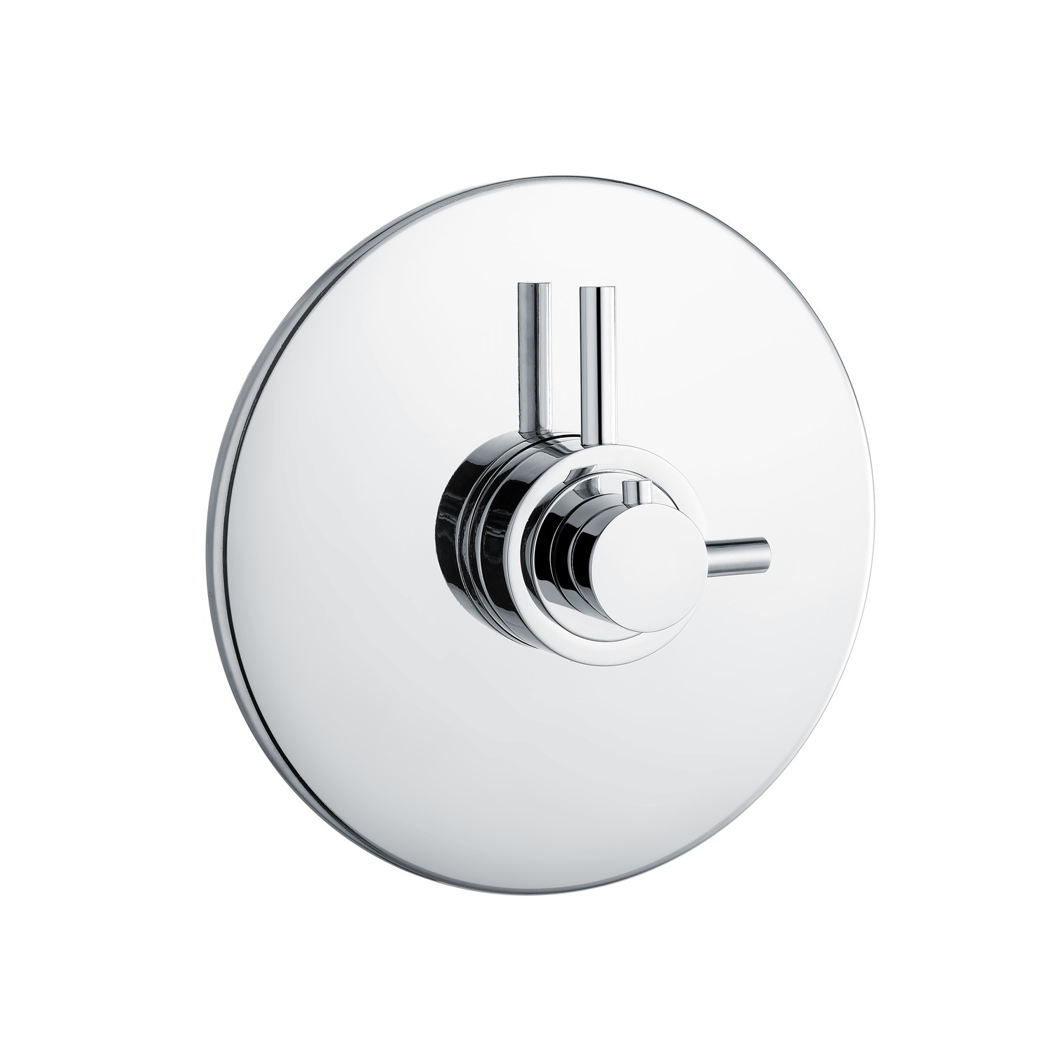 Chrome Concealed Manual Thermostatic Shower Valve - Volta