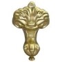Set of 4 Brushed Brass Ball & Claw Feet for Roll Top Baths - Park Royal