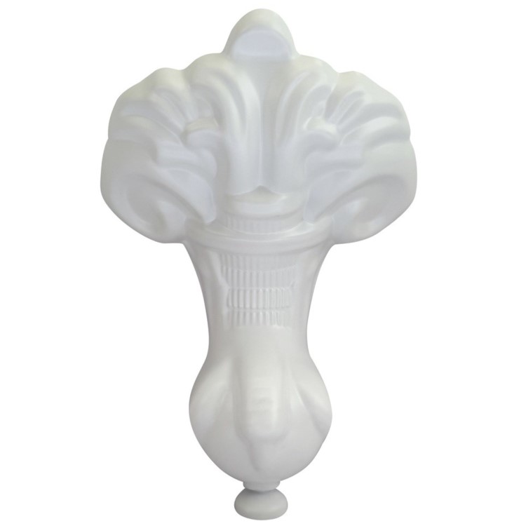 Set of 4 White Ball & Claw Feet for Roll Top Baths - Park Royal