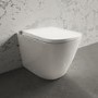 Back to Wall Smart Bidet Toilet Square - Purificare