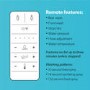 GRADE A1 - Back to Wall Bidet Toilet Combo- Built in Dryer & Spray-Purificare