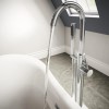 Freestanding Chrome Bath Shower Mixer Tap - S9 