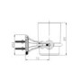 Traditional Robe Hook  - Oxbridge Range