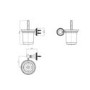 Traditional Toilet Brush Holder - Oxbridge