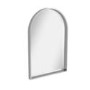 Chrome Arched Bathroom Mirror - 500 x 750mm - Empire