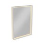 LED Bathroom Mirror with Demister - 500 x 700mm - Aquila