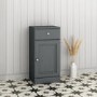 GRADE A2 - Westbury 400mm Storage Cabinet - Matt Dark Grey