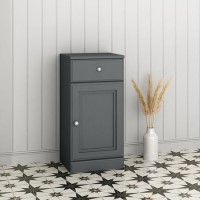 GRADE A2 - Westbury 400mm Storage Cabinet - Matt Dark Grey