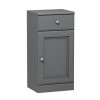 GRADE A2 - Westbury 400mm Storage Cabinet - Matt Dark Grey
