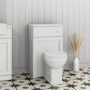 GRADE A2 - Westbury 500mm White Back to Wall Toilet Unit Only 