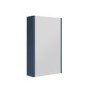 GRADE A1 - Ashford 400mm Mirror Cab - Mat Ocean Blue