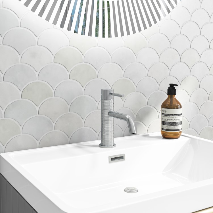 Chrome Mono Basin Mixer Tap - Empire
