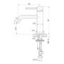 Chrome Mono Basin Mixer Tap - Empire