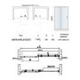 Frameless 1200mm Sliding Shower Door