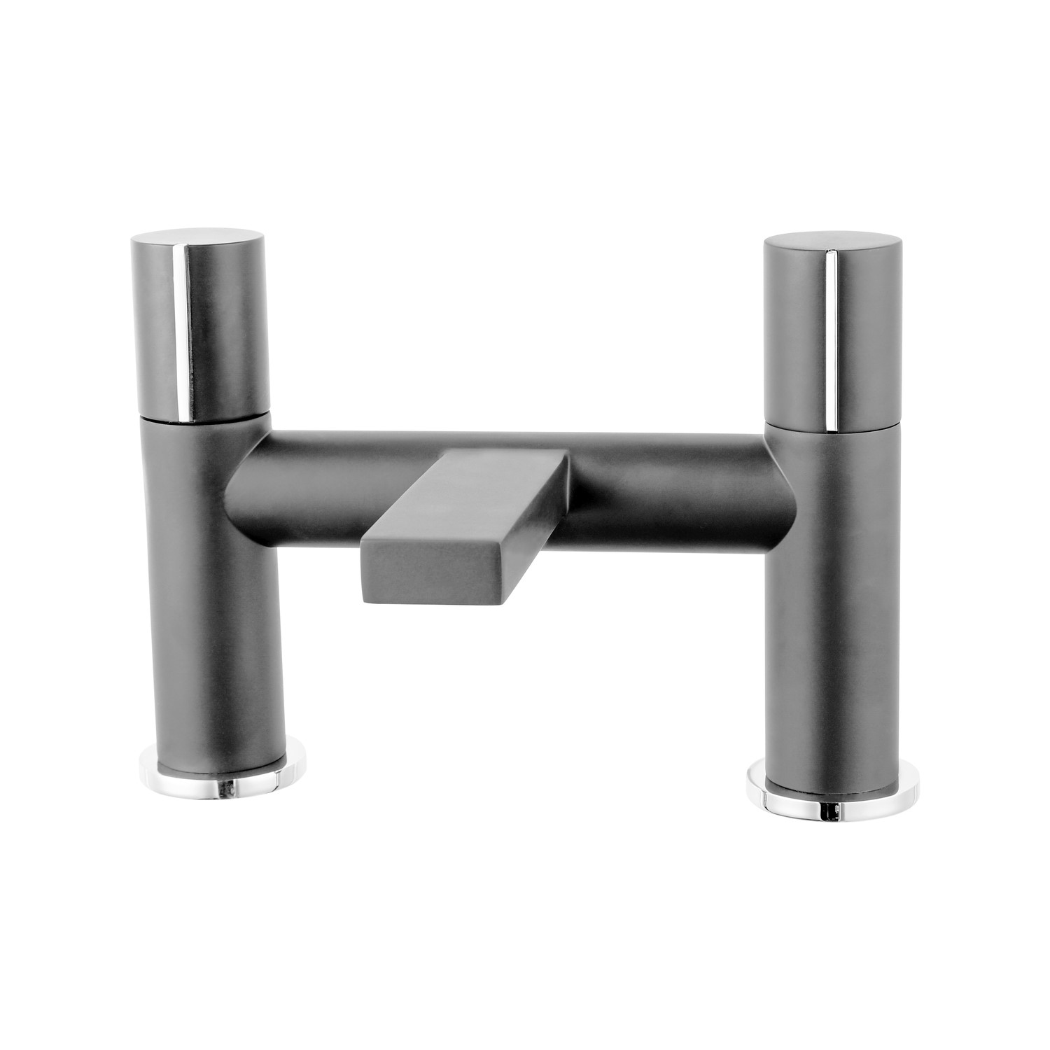 Grey Bath Mixer Tap - Cosmo