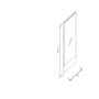 Rectangular Grey Bathroom Mirror 600mm - Nerja