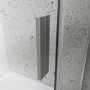 Chrome 8mm Glass Frameless Sliding Shower Door 1000mm - Aqulia