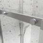 Chrome 8mm Glass Frameless Sliding Shower Door 1000mm - Aqulia