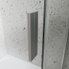 Chrome 8mm Glass Frameless Sliding Shower Door 1200mm - Aqulia